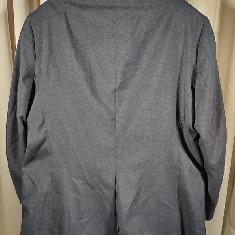 STANLEY BLACKER Men Size 44L Dark Blue Blazer - Picture 7 of 9